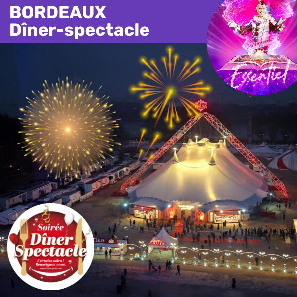 BORDEAUX DÎNER SPECTACLE ST SYLVESTRE